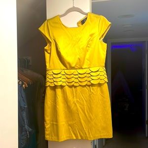 Cute mini yellow dress